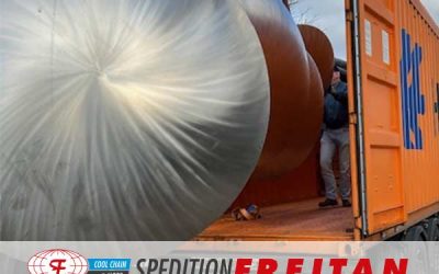 Verschiffen eines 2,5 Tonnen Kunstwerks von Deutschland nach Brasilien