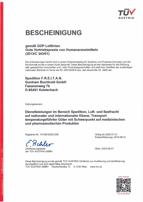 Gute Vertriebspraxis von Humanarzneimitteln